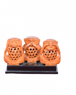 Wood Three Monkeys
