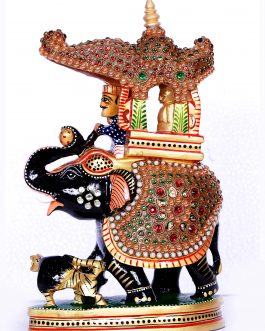 White Wood 10 Inch Ambari