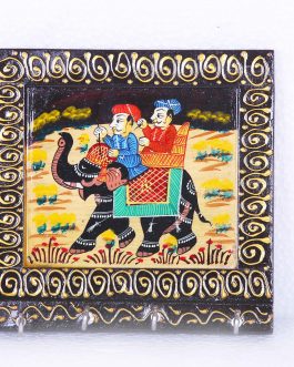 Wood 6X6 Inch Key Stand