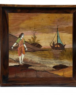 18×18 Inch Rosewood Boat Panel