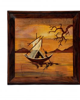 18×18 Inch Rosewood Boat Panel