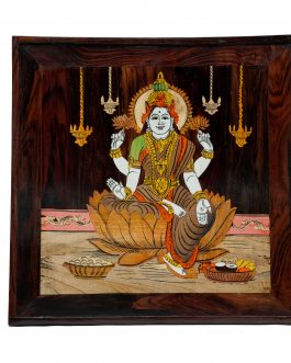18×18 Inch Rosewood Lakshmi Panel