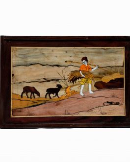 12X18 Inch Rosewood Goat Shepherd Panel