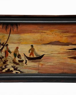 18X36 Inch Rosewood Boat Panel