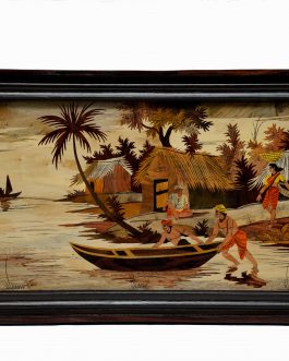 18X36 Inch Rosewood Boat Panel