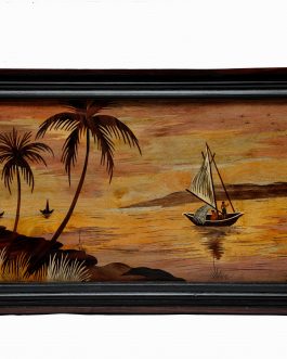 18X36 Inch Rosewood Boat Panel