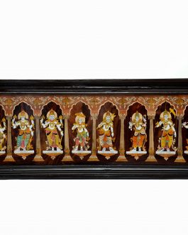 60X18 Inch Rosewood Dhasavatharam Panel