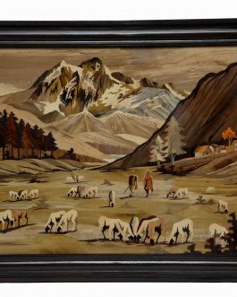 14 Inch Rosewood Goat Shepherd Panel