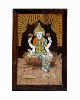 10X15 Inch Rosewood Lakshmi Panel