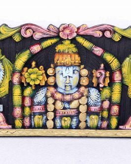 Wood Carving Perumal panel