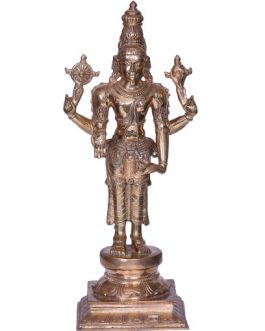Bronze 12 Inch Vishnu