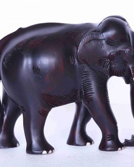 Rose Wood Elephant 8 inch