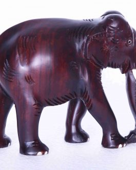Rose Wood Elephant 6 inch