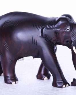 Rose Wood Elephant 4 inch