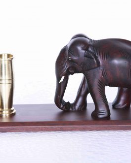 Rose Wood Elephant 3 inch