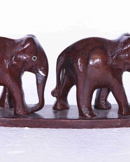 Rose Wood Two Elephants