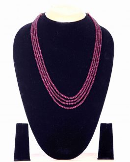 Precious Malai Natural Indian Ruby (4 ST ring)