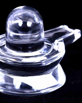 Natural Semiprecious Spatika Lingam