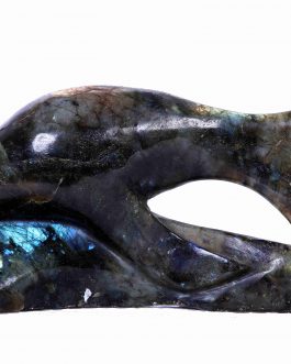 Natural Semi Precious Labourite Fish