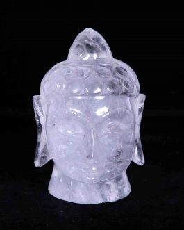 Natural Semi Precious Spatika Buddha