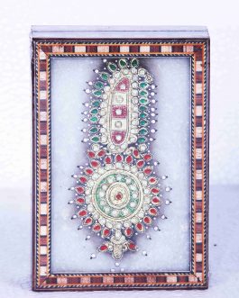 White Wood 6 X 4 Box Marble