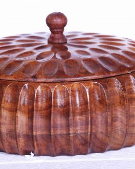 Sheesam Wood Chappathi bowl