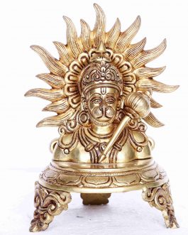 Brass 10″ Hanuman