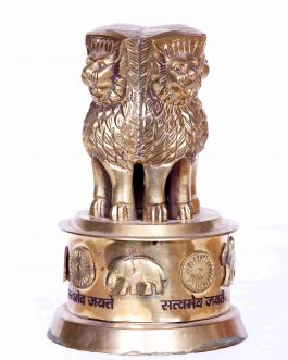 Brass 6″ Ashok Pillar