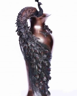 Brass 19″ Flower Vase