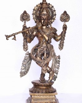 Brass 18″ Krishnar