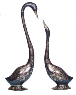 Brass Duck set 15x12Inch