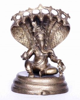 Brass Ganesh 7inch