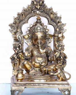 Brass Ganesh 17Inch