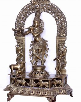 Brass Krishna