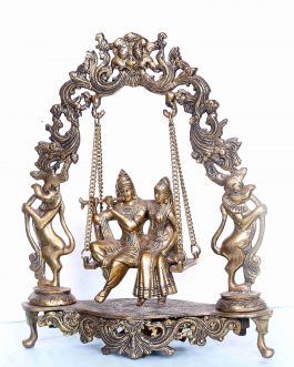 Brass Unjal Radha Krishan