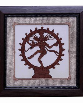 Wood Paintings Natarajar 8×8 Inch