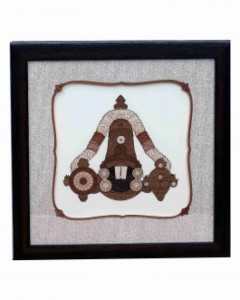 Wood Paintings Perumal Bust 10×10 Inch