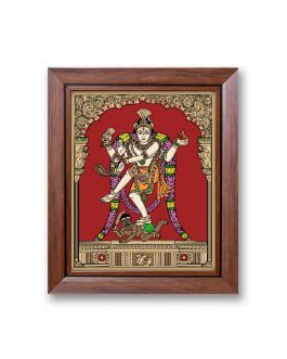 Glass Painting Natarajar