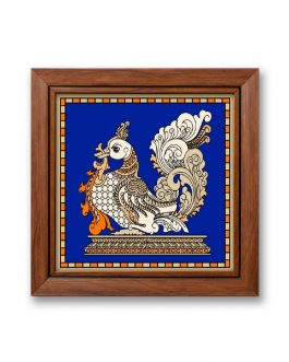 Glass Painting Annapakshi traditional