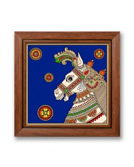 Glass Painting Horse