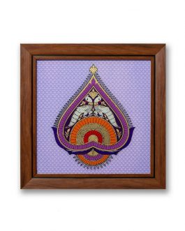 Glass Painting Parrot Twin