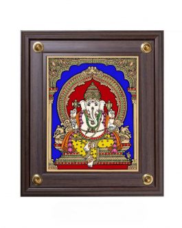 Glasss painting Ganesh