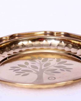 Brass Round Tray