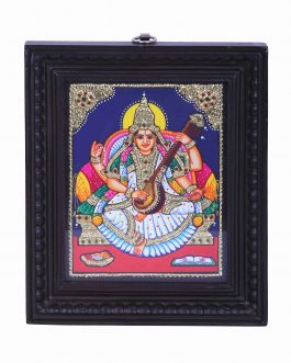 Tanjore Painting Saraswathi