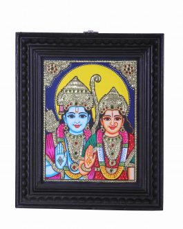 Tanjore Painting Ram Seetha
