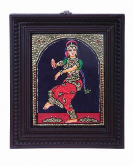 Tanjore Painting Dancing Lady