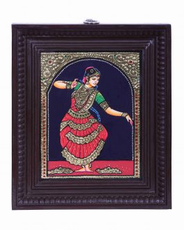 Tanjore Painting Dancing Lady