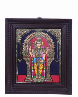 Tanjore Painting Tiruchendur Murugan