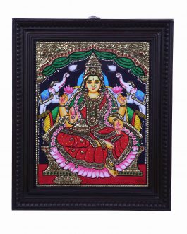 Tanjore Painting Gaja Lakshmi