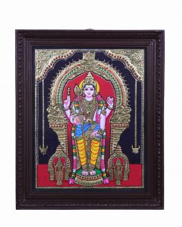 Tanjore Painting Tiruchendur Murugan